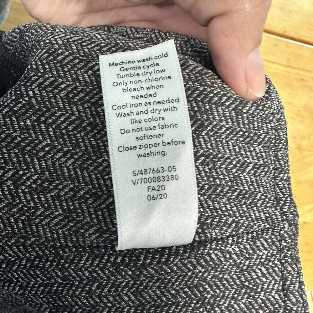 rise Delancey Herringbone Tight Gray Black Size‎ Small Athletic Pants High-ris